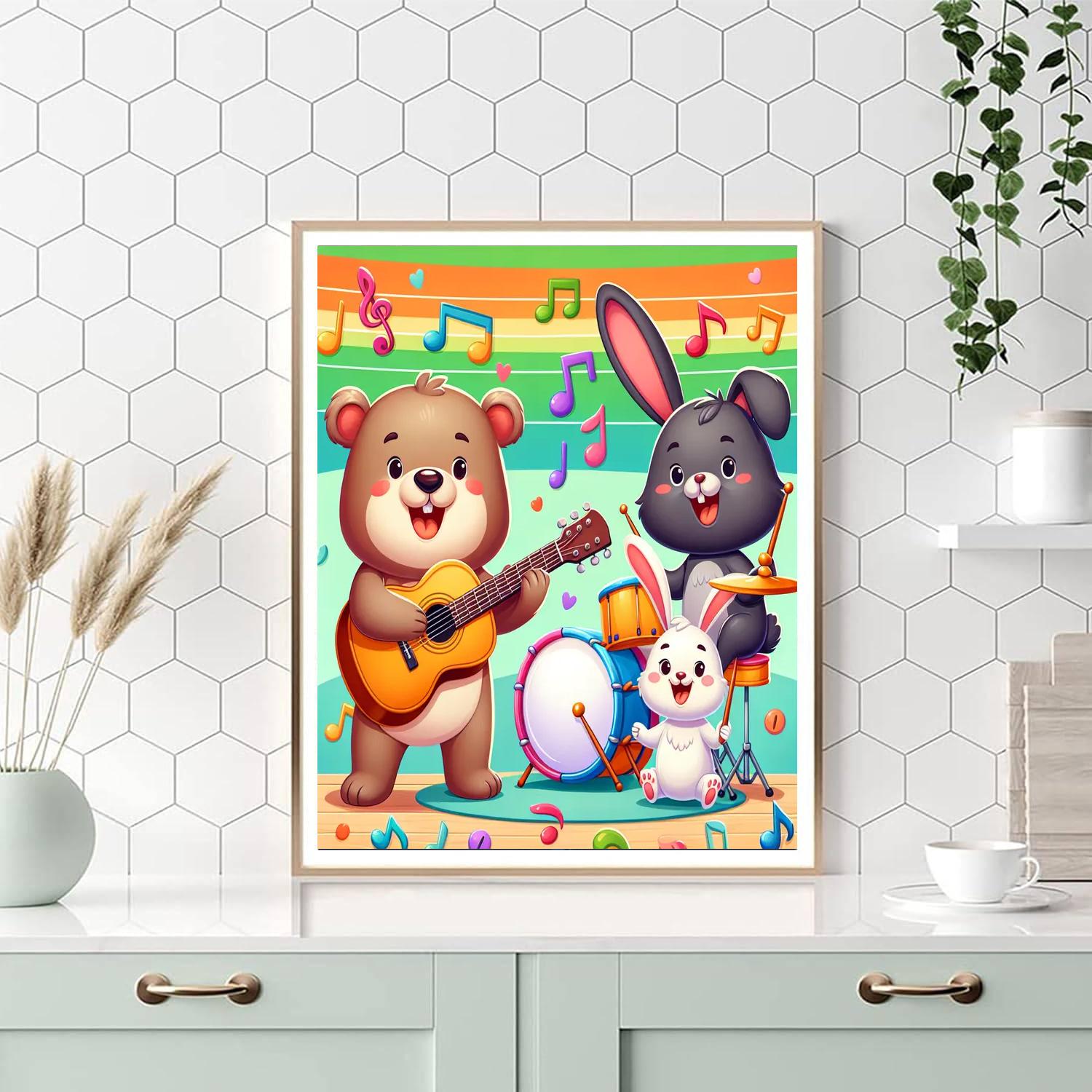 Magical Melodies Painting Number Kit