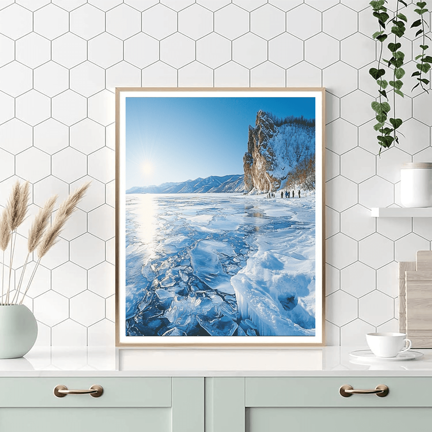 Lake Baikal - Siberia Numbered Painting Kits
