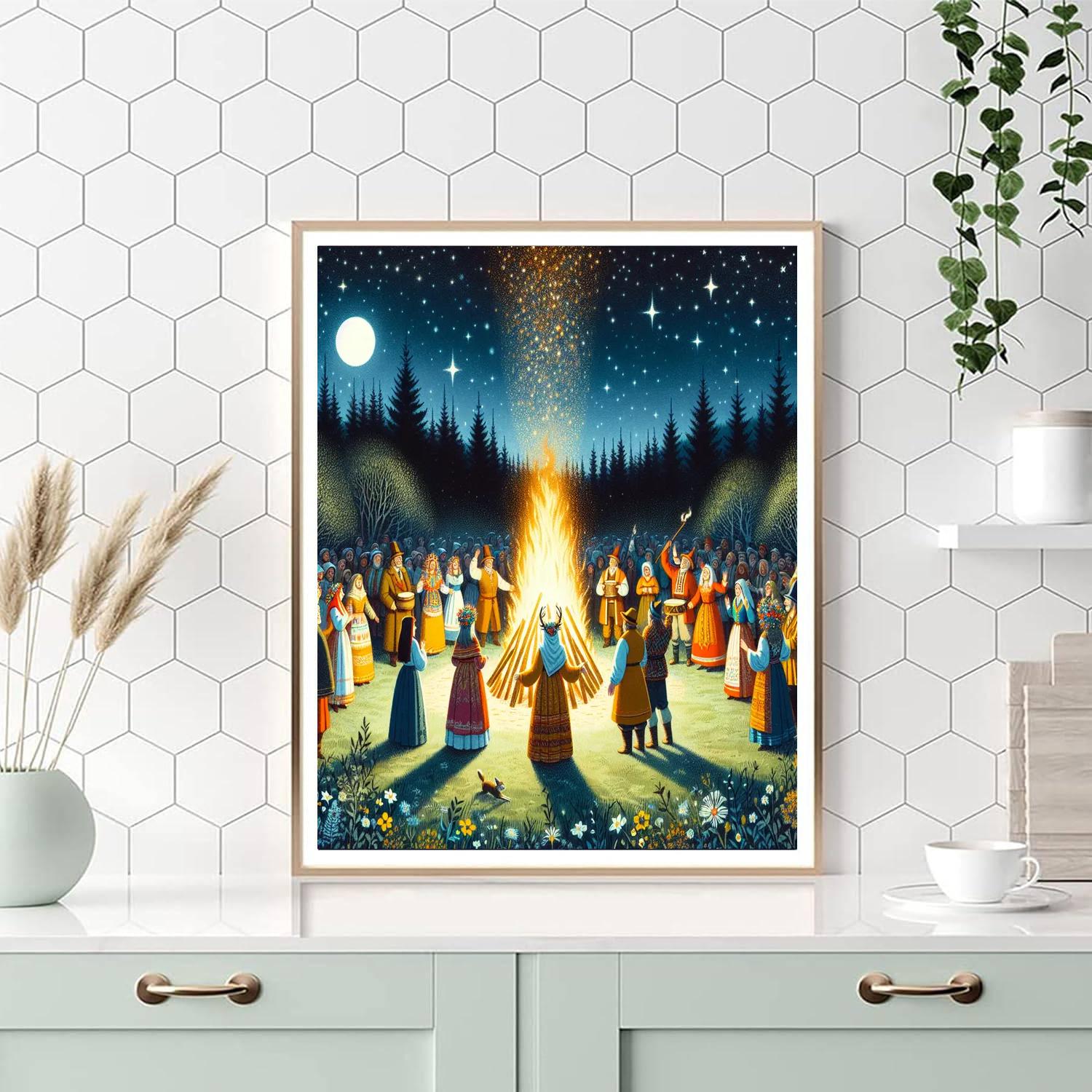 Walpurgis Night Number Painting