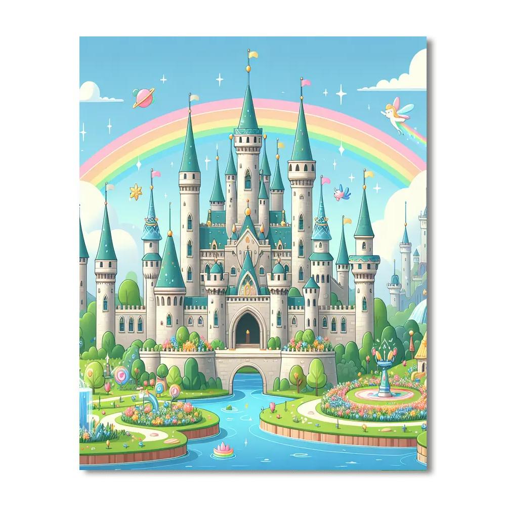 Dreamland Castle DIY Paint By Numbers