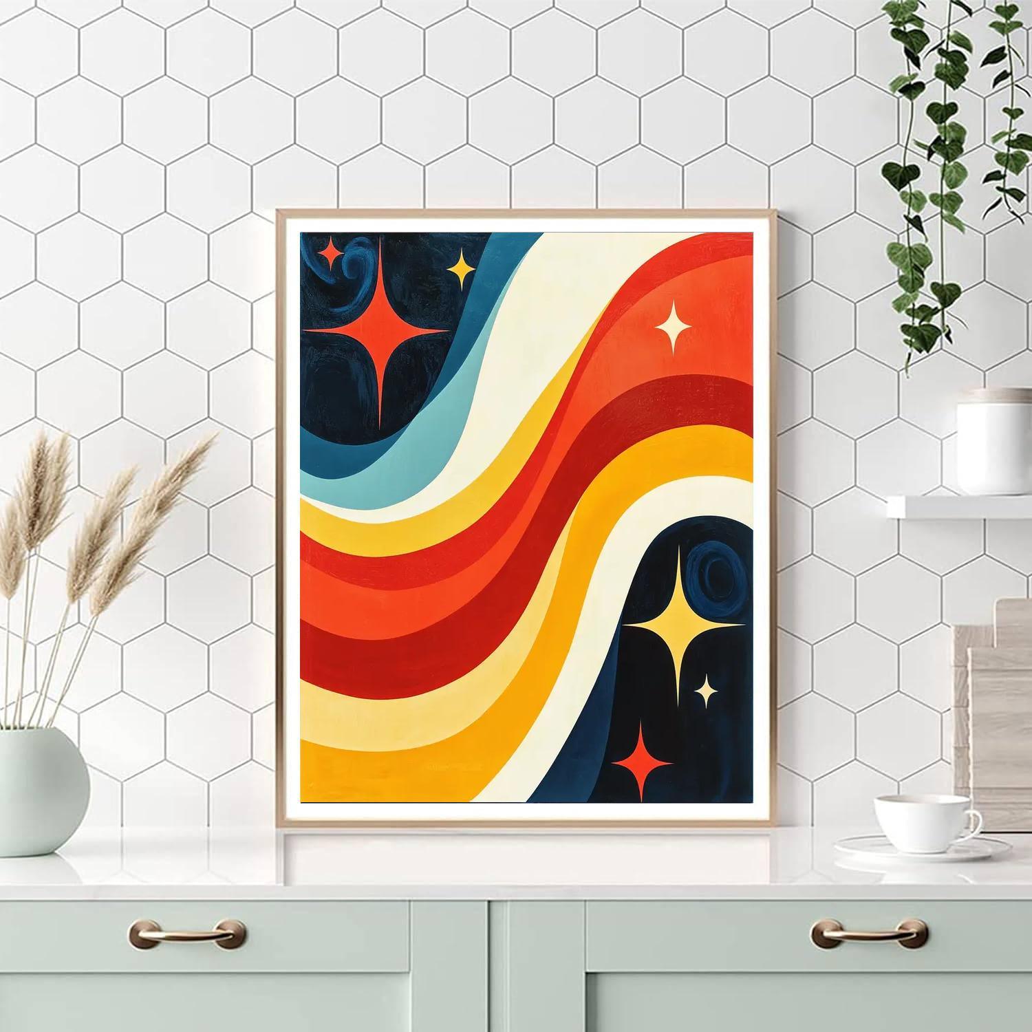 Joan Miró Inspired Dreamscape Whispers  Numbered Painting Kits