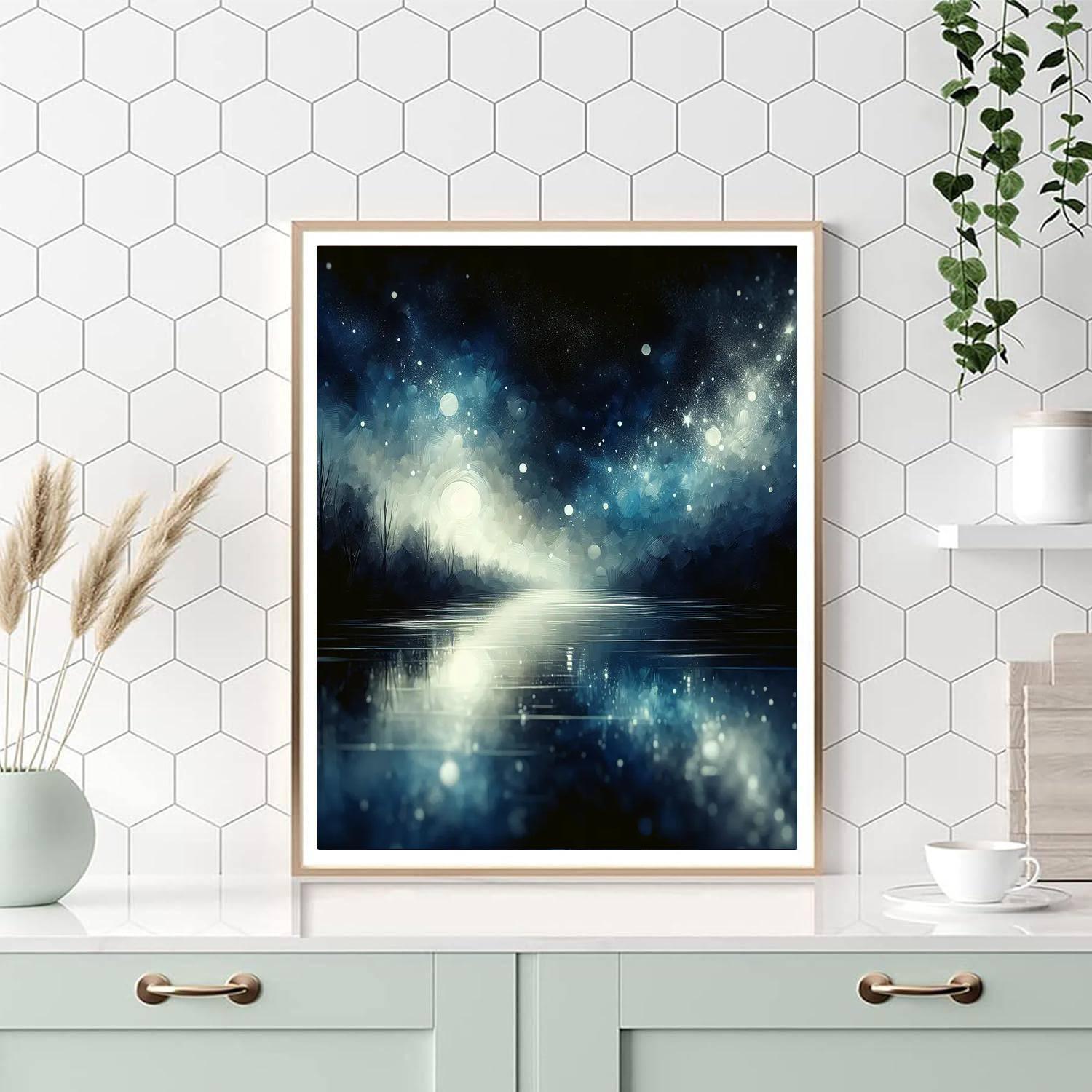 Starry Serenade Nightscape Paint By Color