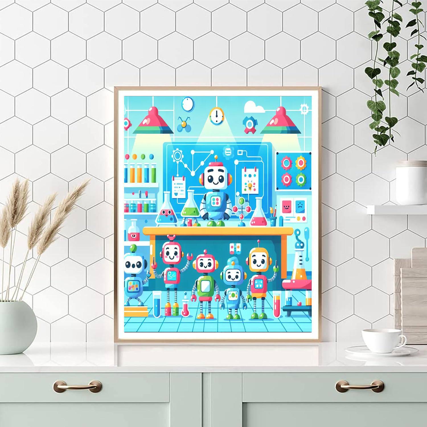 Robot Inventor Lab Numbered Painting Kits