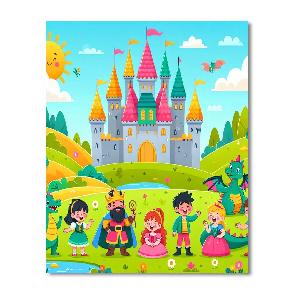 Fabulous Fairytale Painting Number Kit