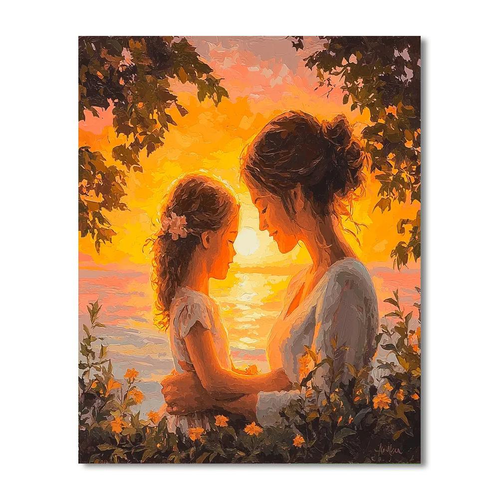 Evening Light Number Painting