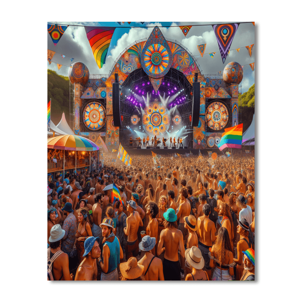 Lollapalooza - Argentina Paint By Number