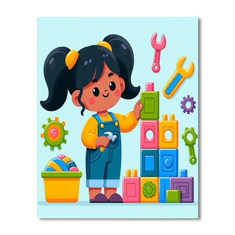 Eager Engineer Numbered Painting Kits