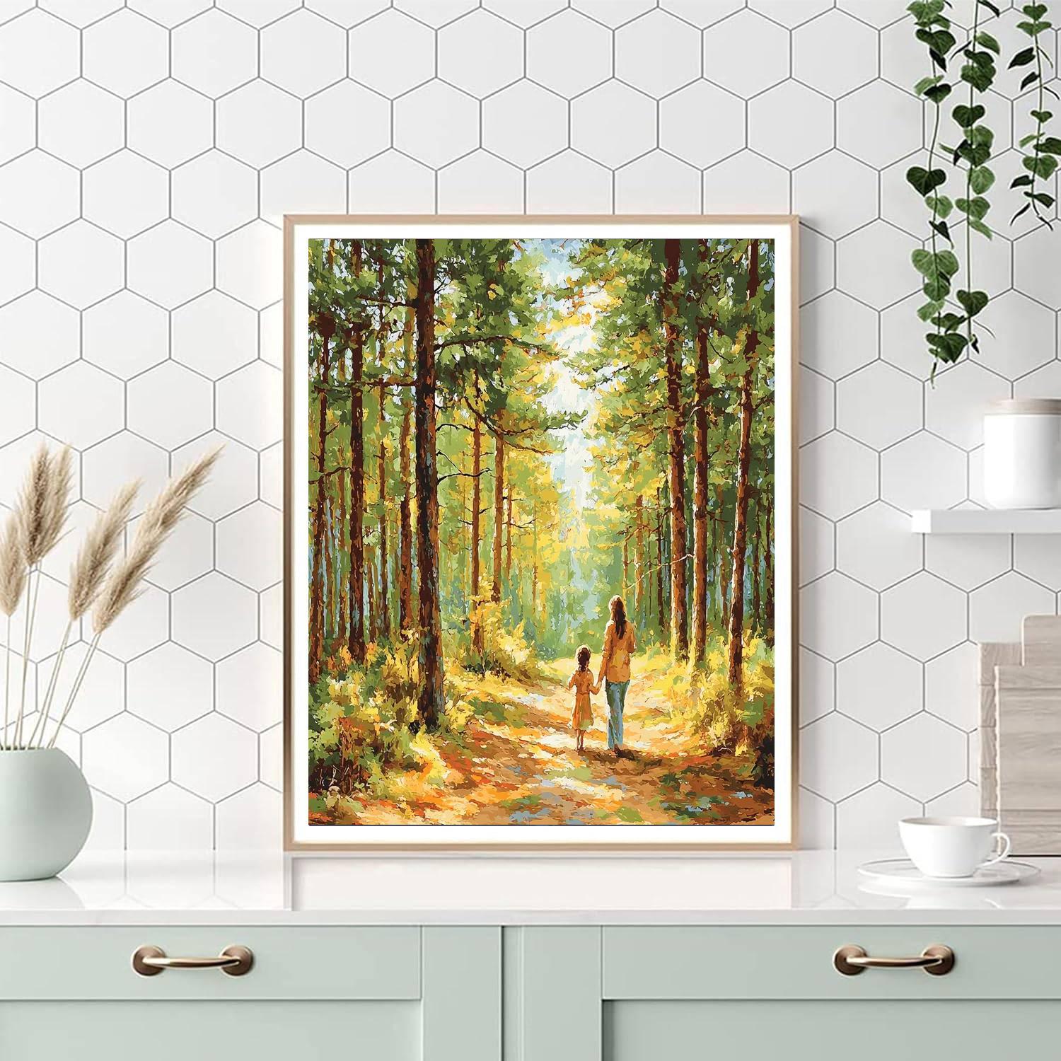 Whispers Of The Pines Number Painting