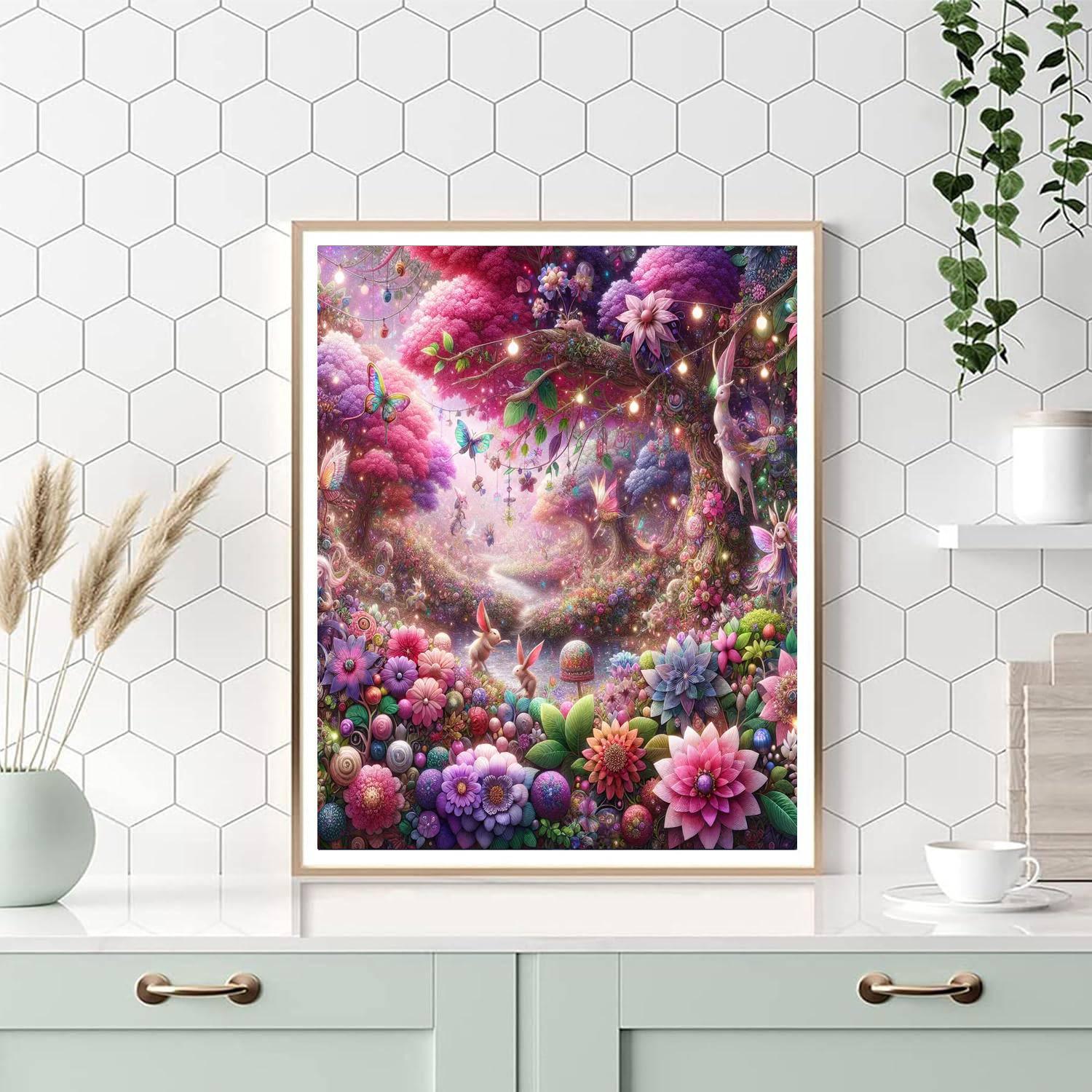 Fantastical Fairy Forest Painting By Numbers Kit