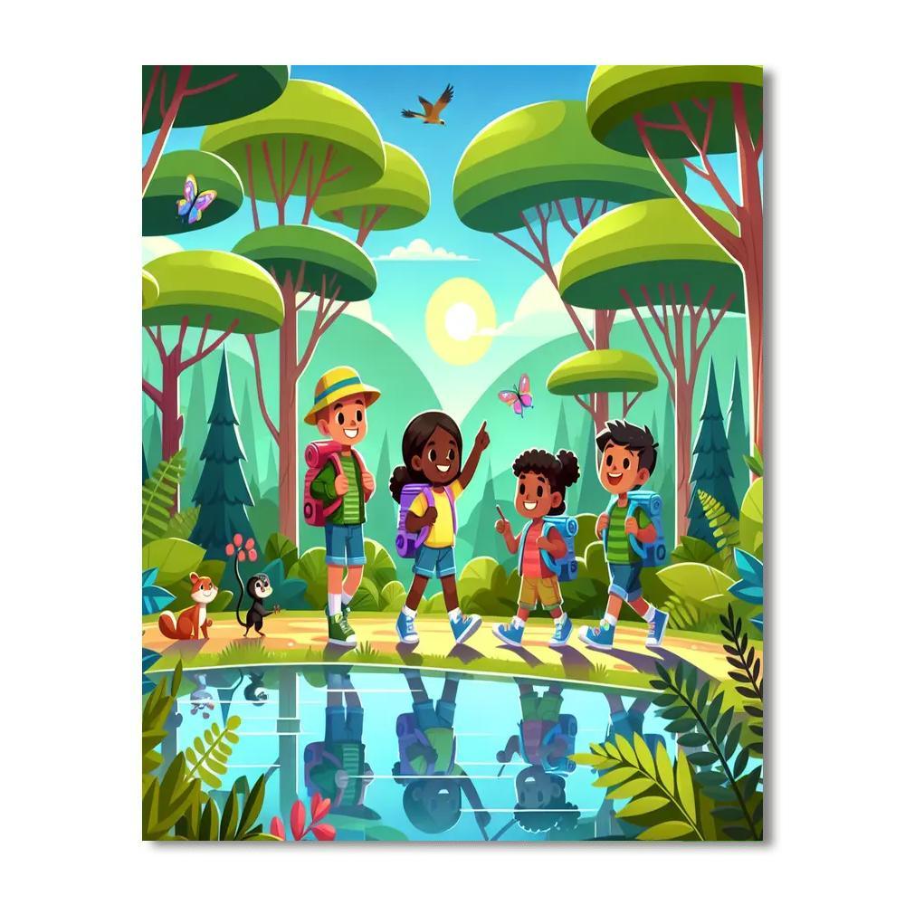 Brave Little Explorers Paint By Numbers Kits