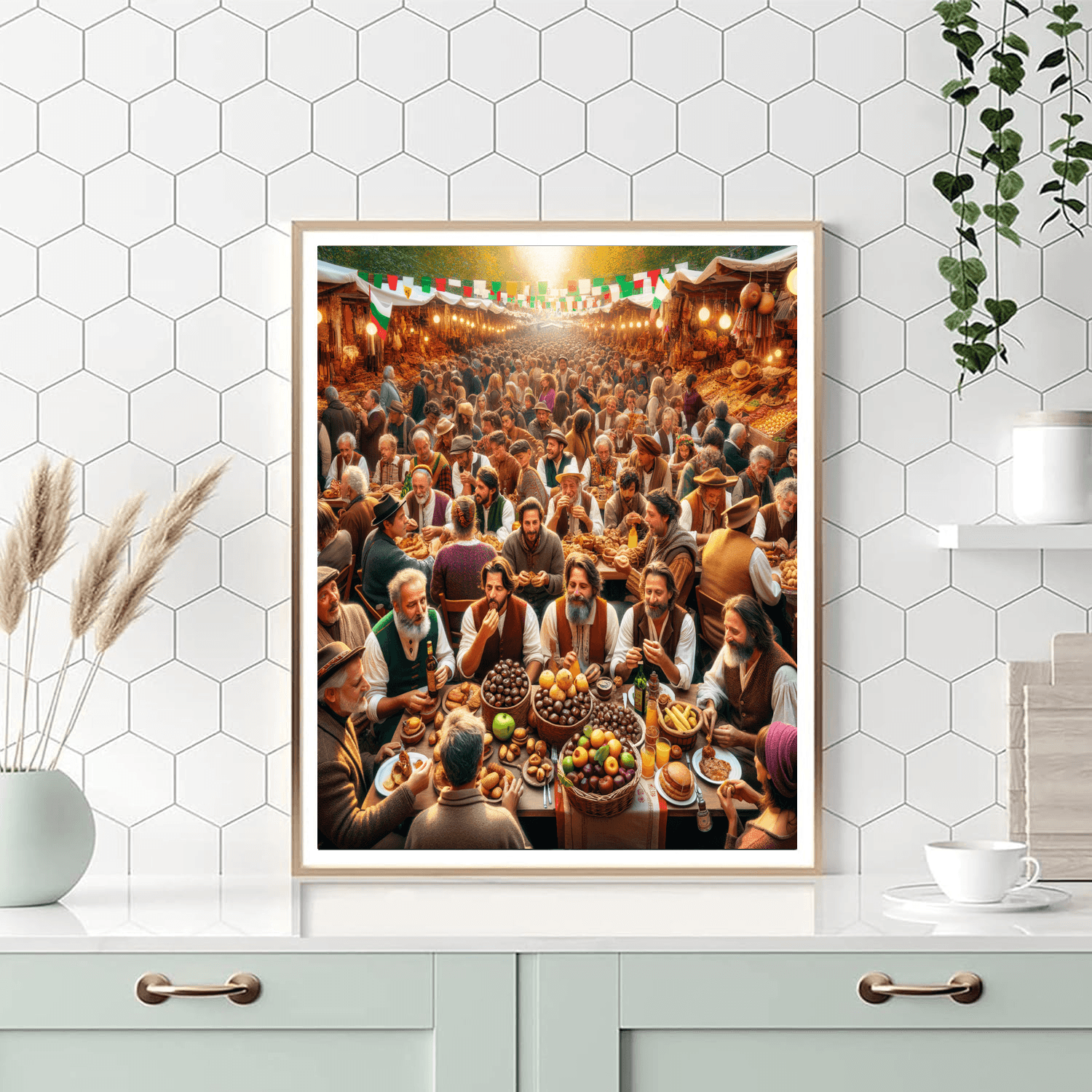 Fiera Di San Martino Painting By Numbers Kit