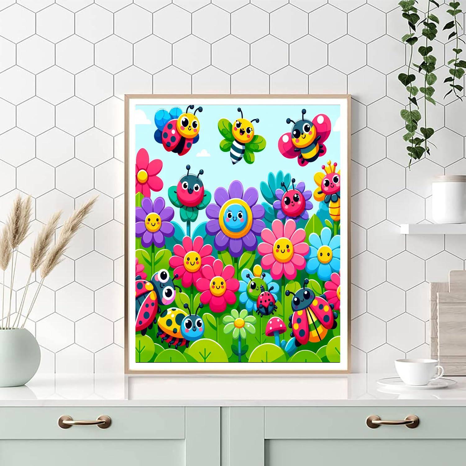 Fun With Insects Numbered Painting Kits