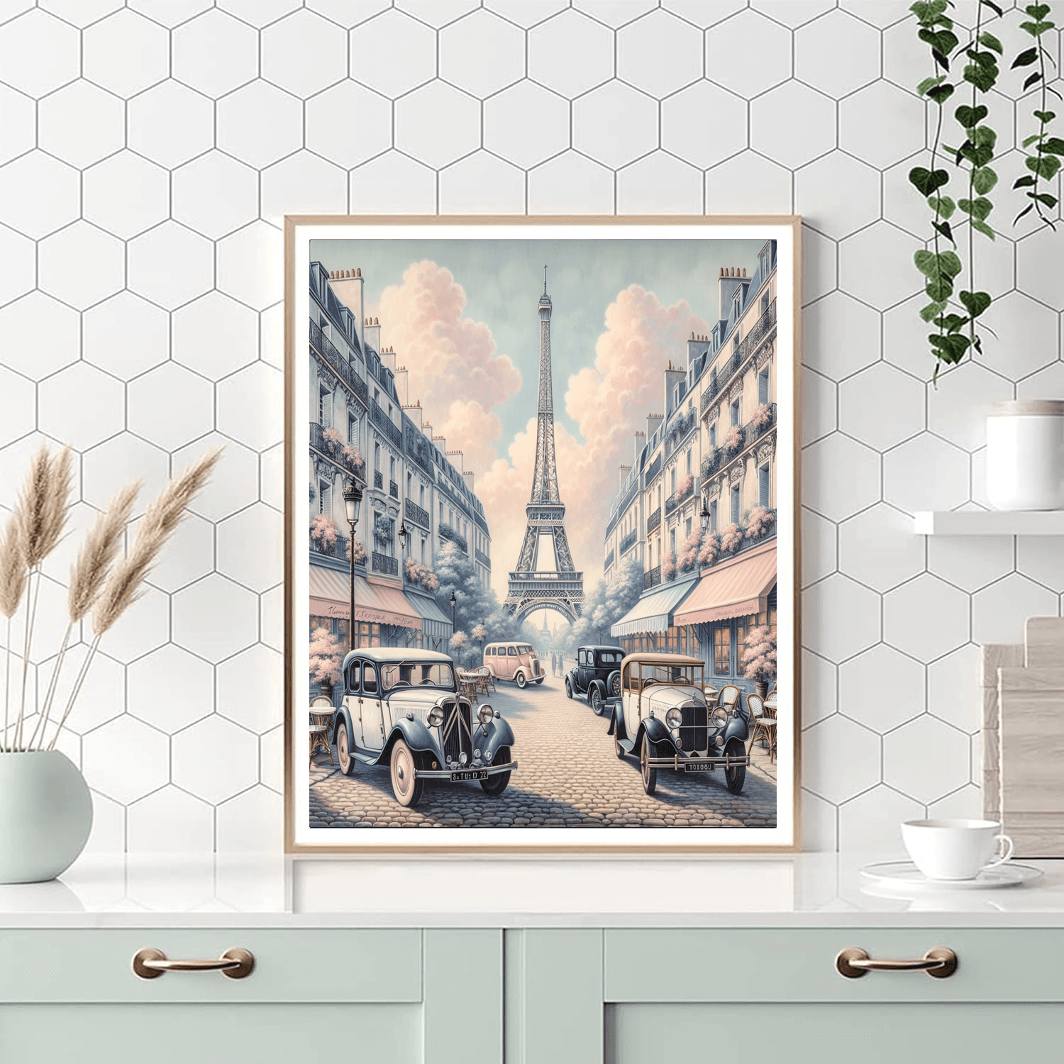 Vintage Travel Memories Paint By Numbers