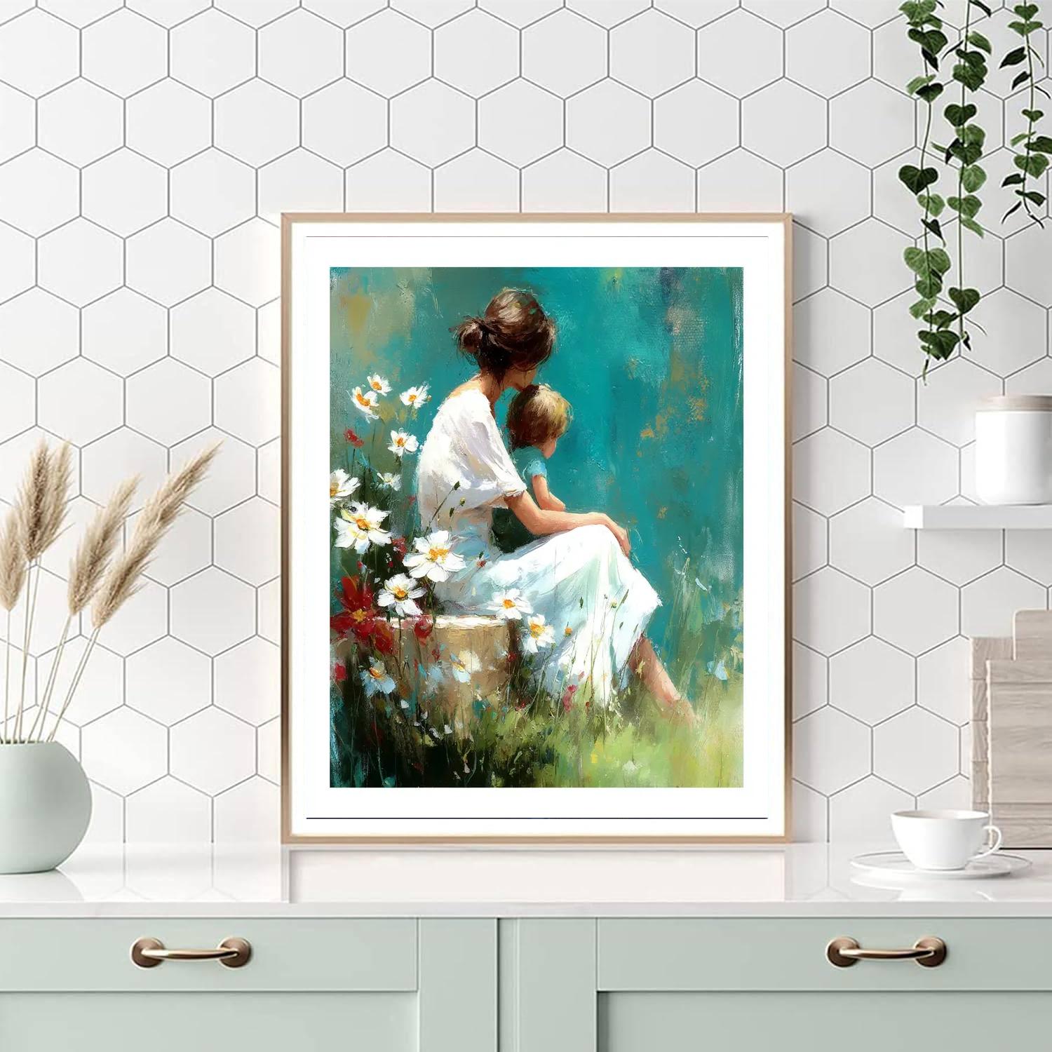 Lullabies In Bloom DIY Paint By Numbers