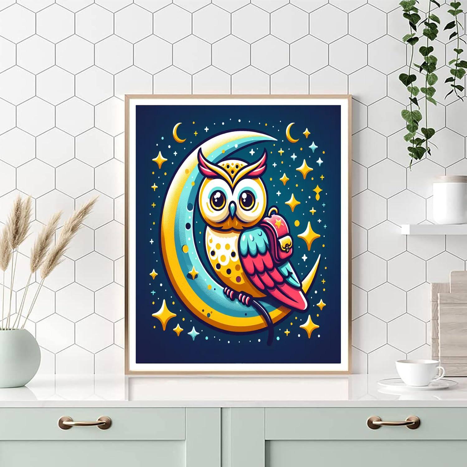 Adventure Owl Paint By Color