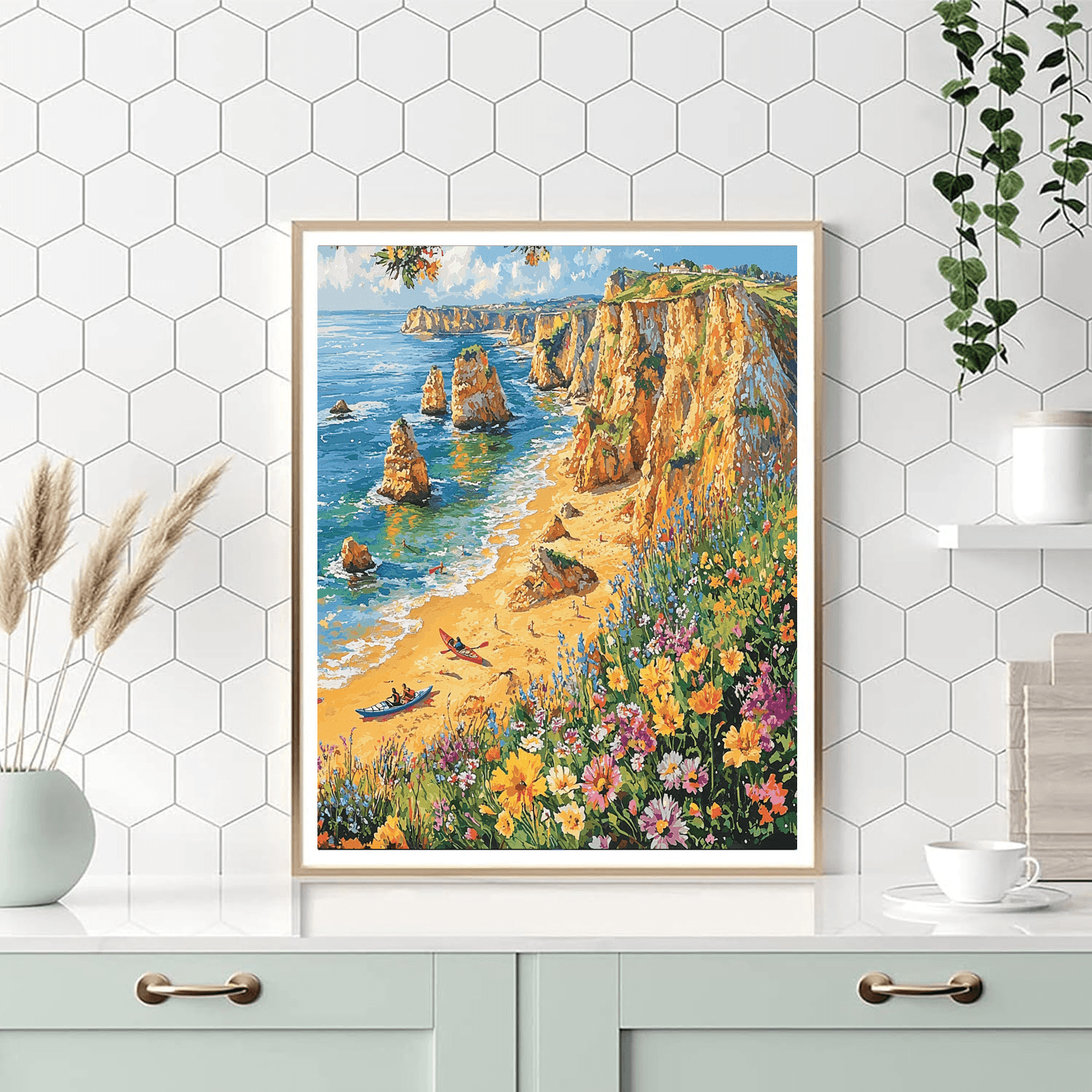 The Algarve Coast Painting By Numbers Kit