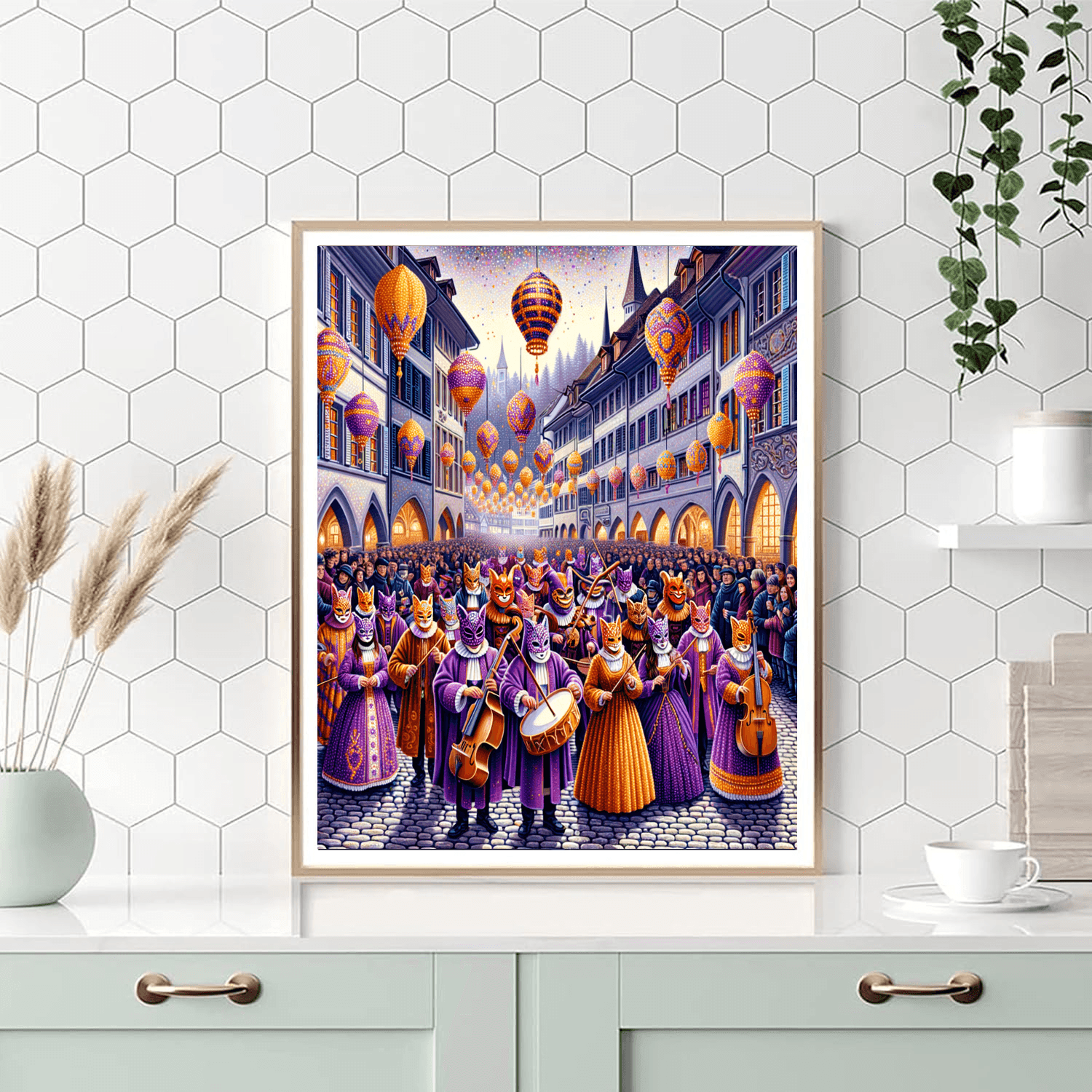 Fasnacht - Basel, Switzerland Paint By Number