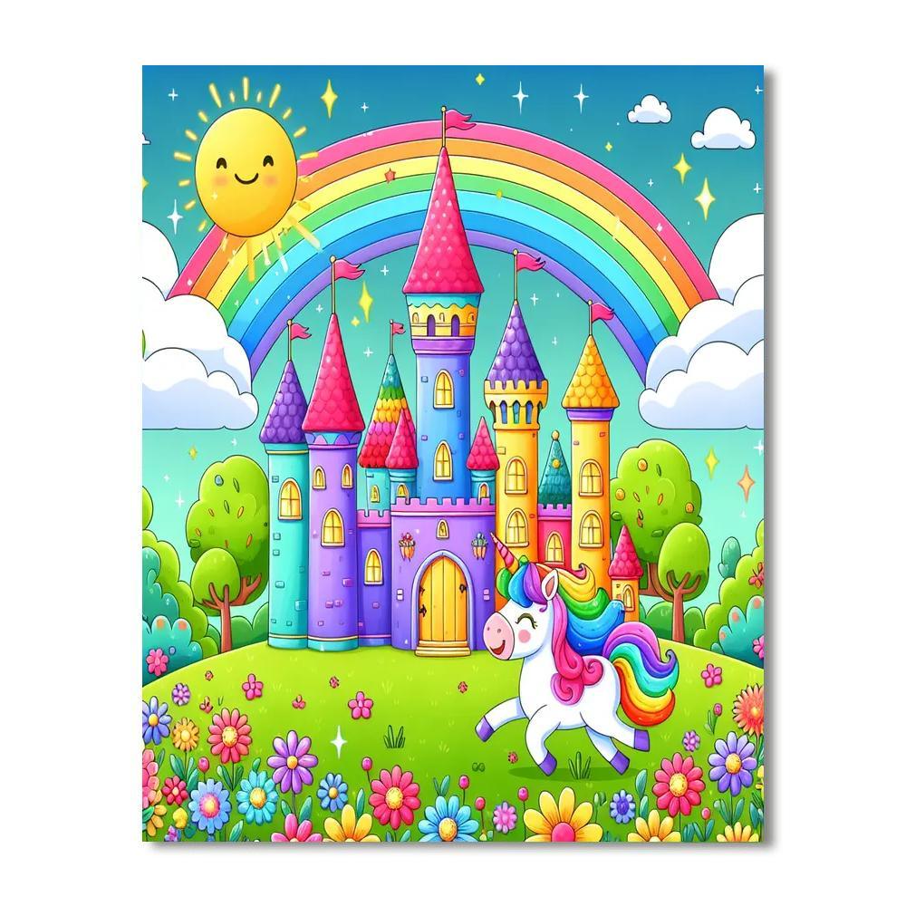 Bubbling Fantasy Adventure Numbered Painting Kits