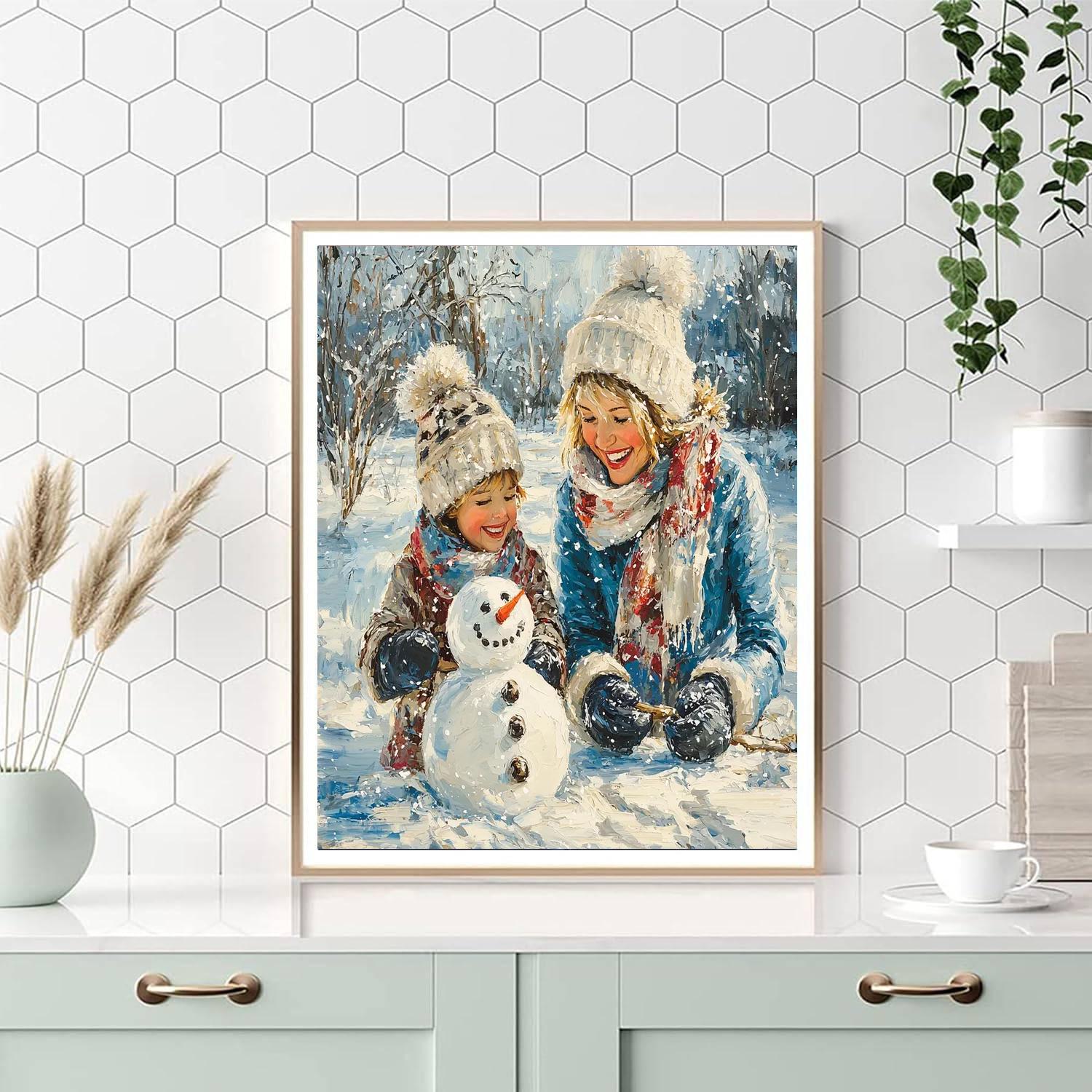 Winter's Heart Paint By Numbers