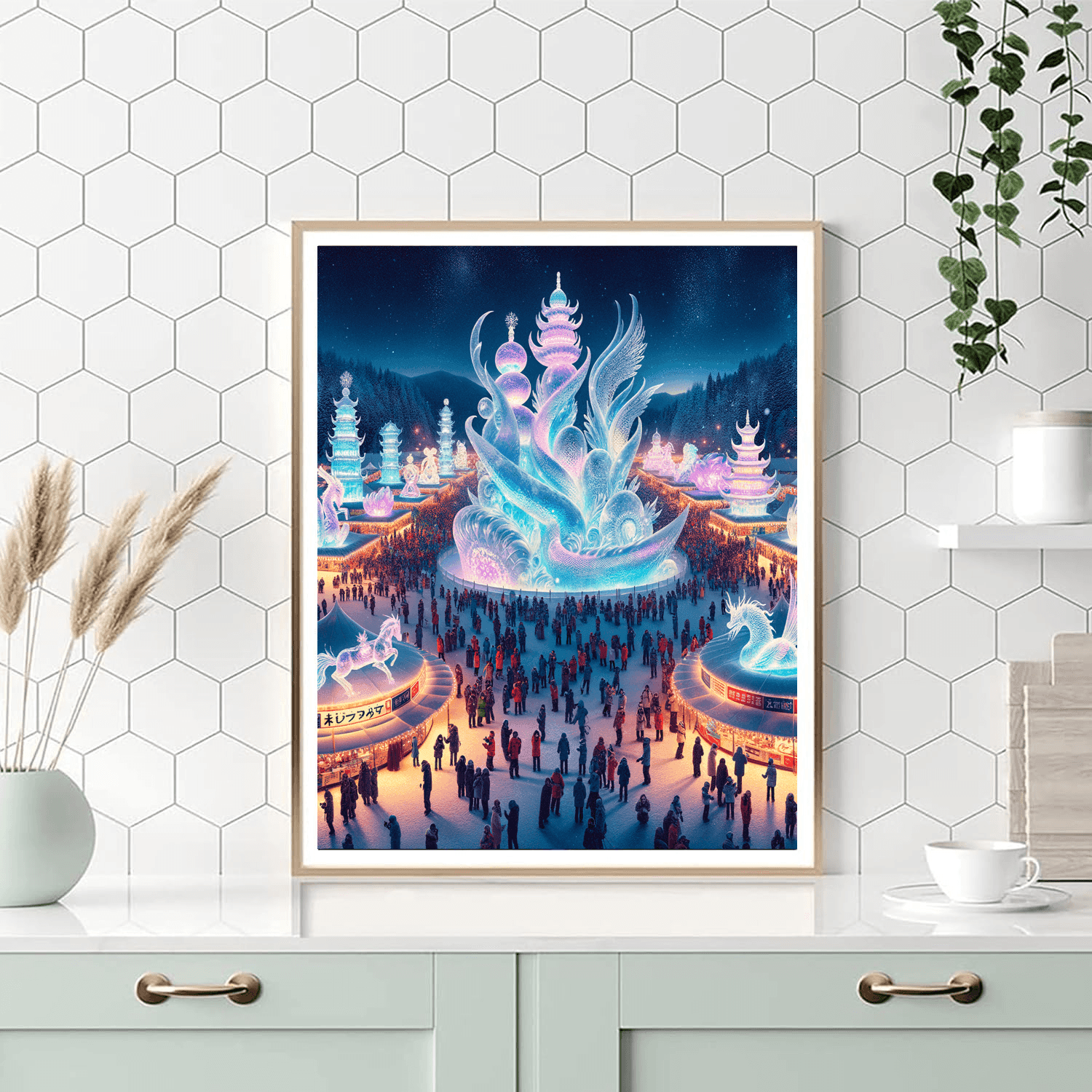 Sapporo Snow Festival - Sapporo, Japan Paint By Color