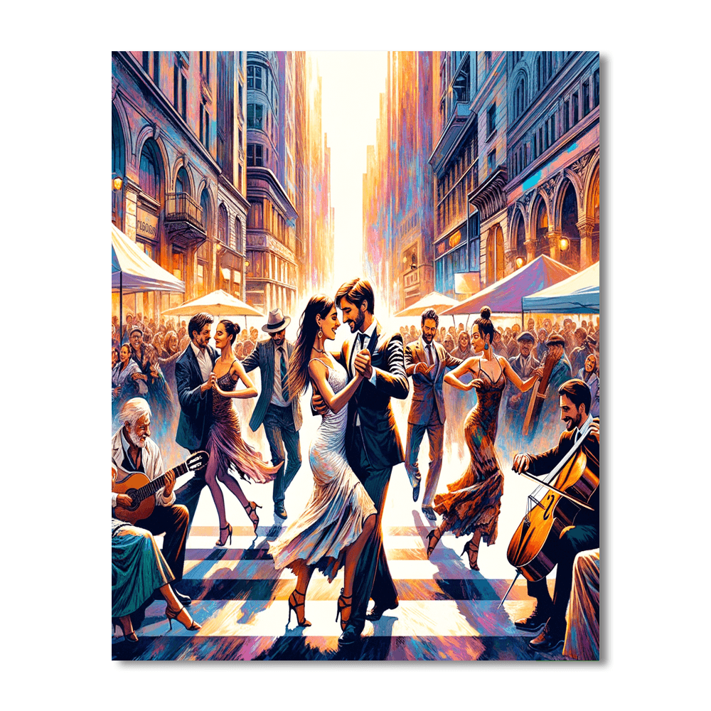 World Tango Festival Numbered Painting Kits