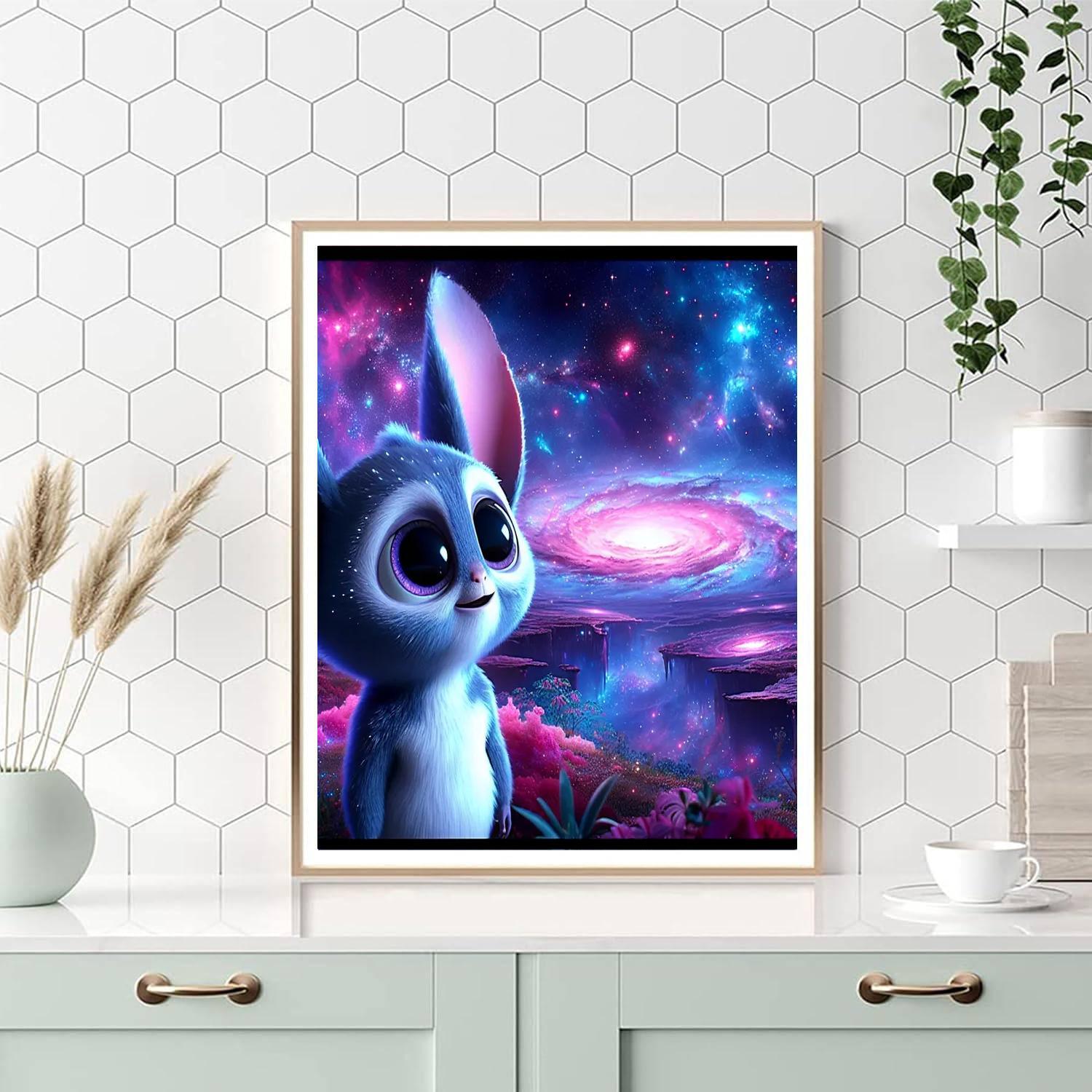 Stitch's Galaxy Adventure Numbered Painting Kits