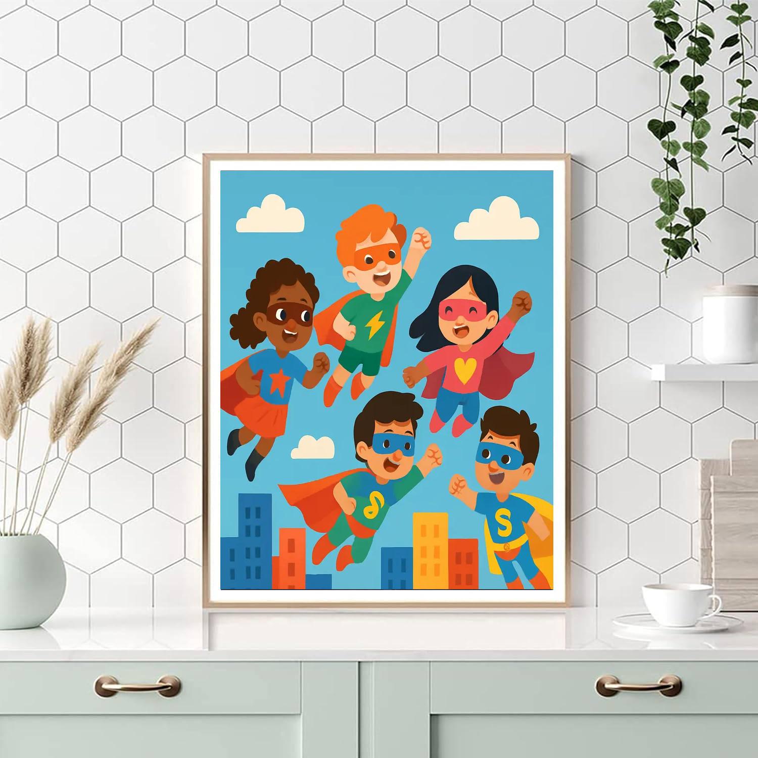 Heroic Adventure Paint By Numbers