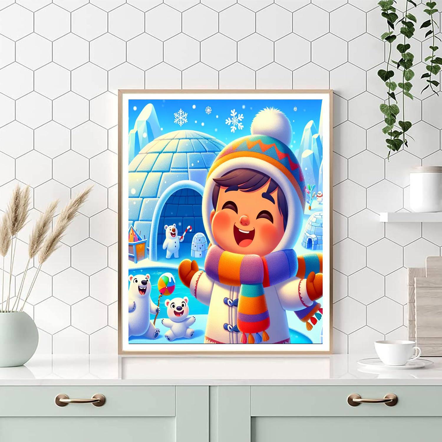 Frozen Kingdom Journey Painting Number Kit