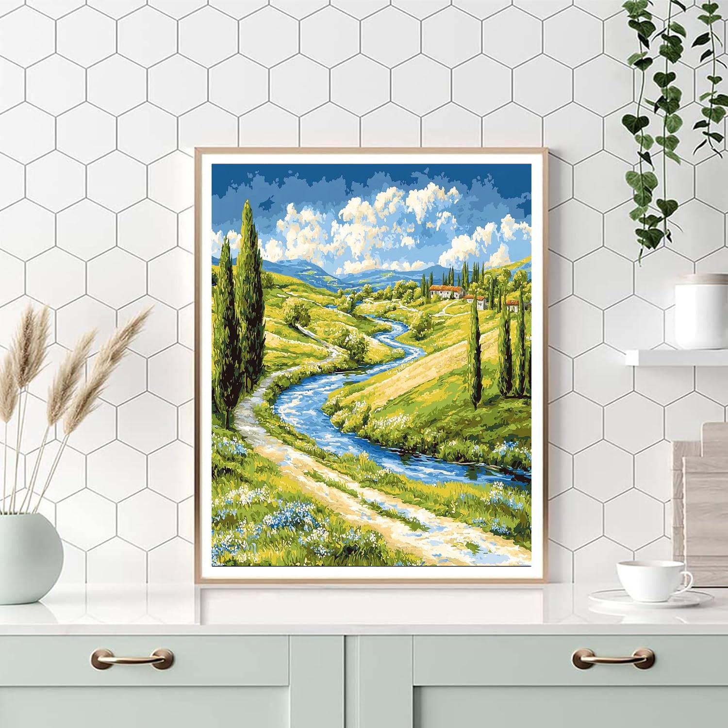 Leonardo Da Vinci Inspired The Flow Of Nature  Paint By Number