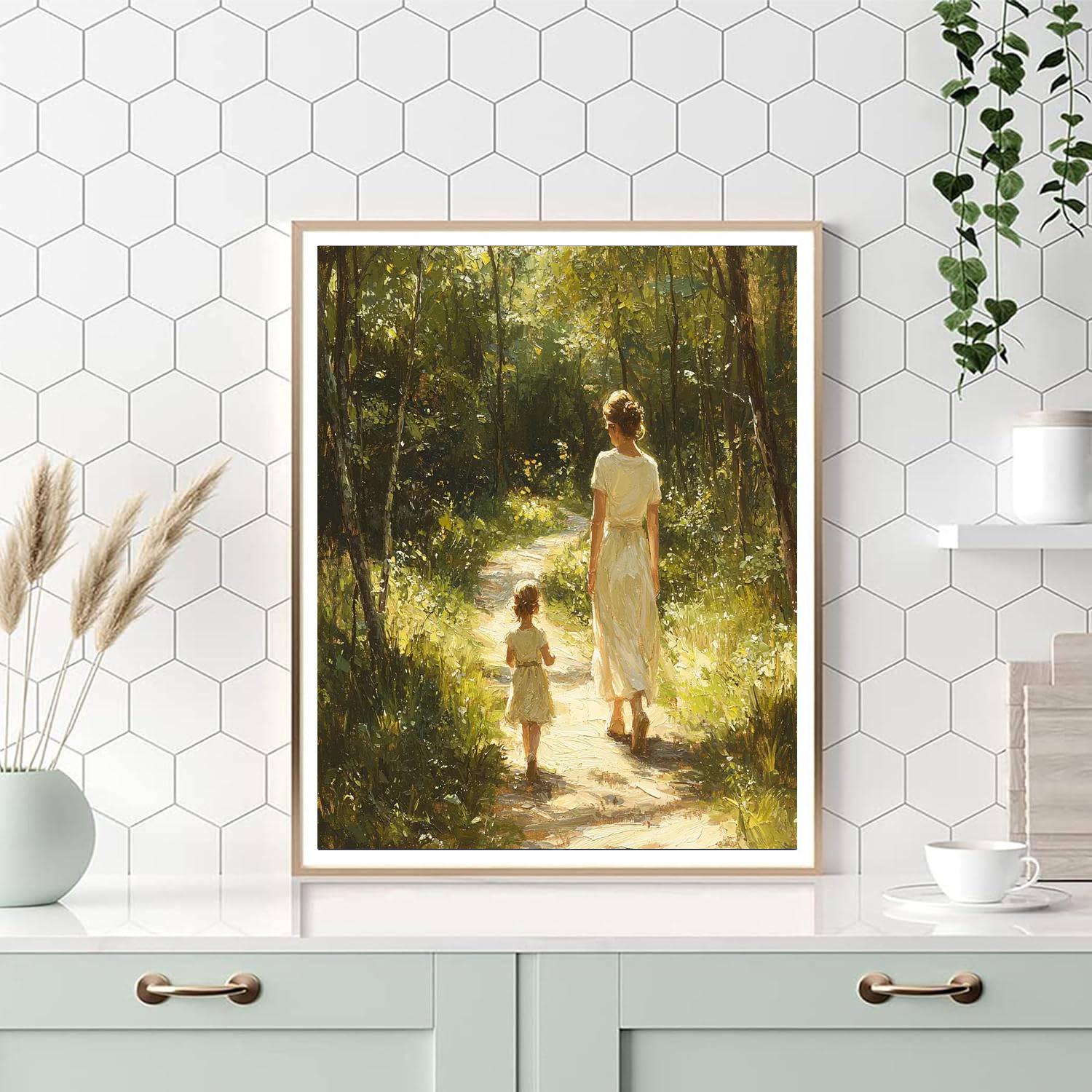 A Mother's Path Numbered Painting Kits