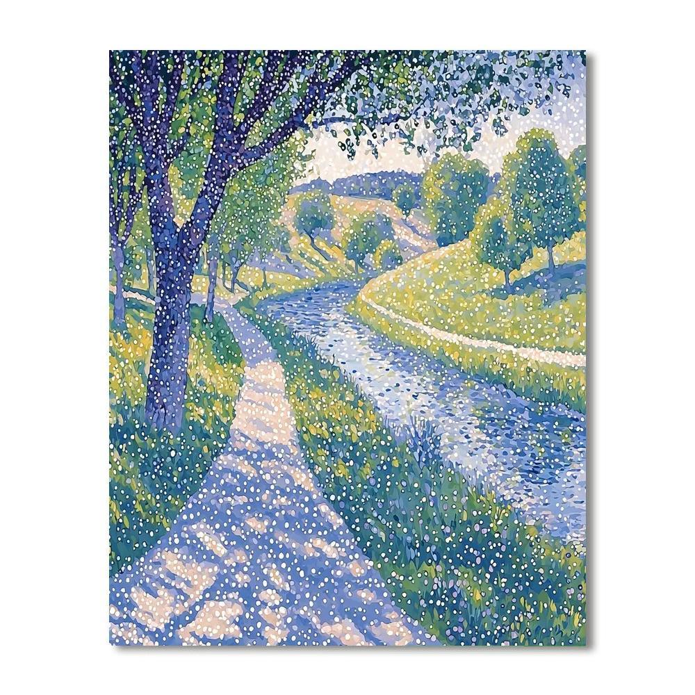 Georges Seurat Inspired Serenity In Symphony  Paint By Numbers Kits