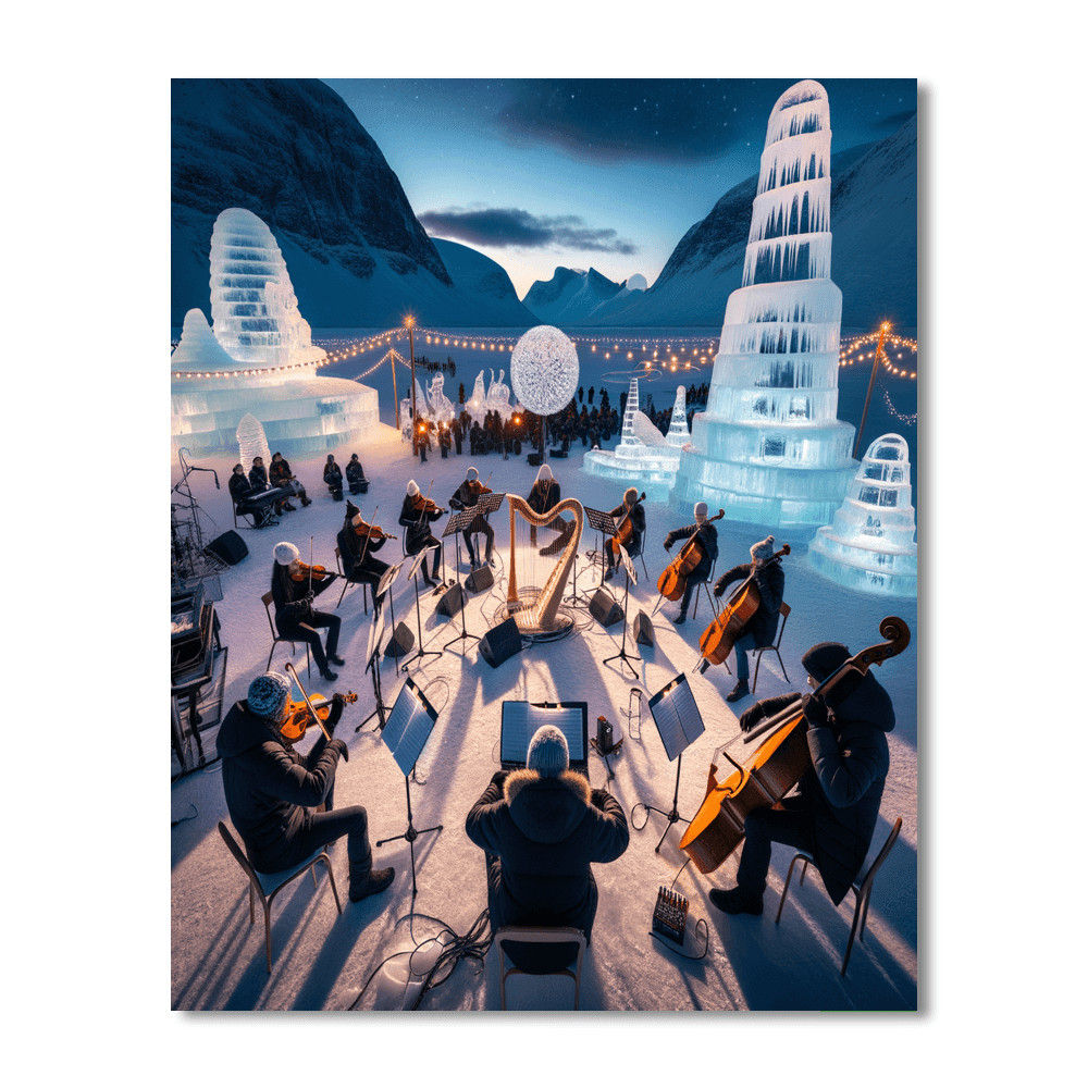Ice Music Festival - Finse Numbered Painting Kits