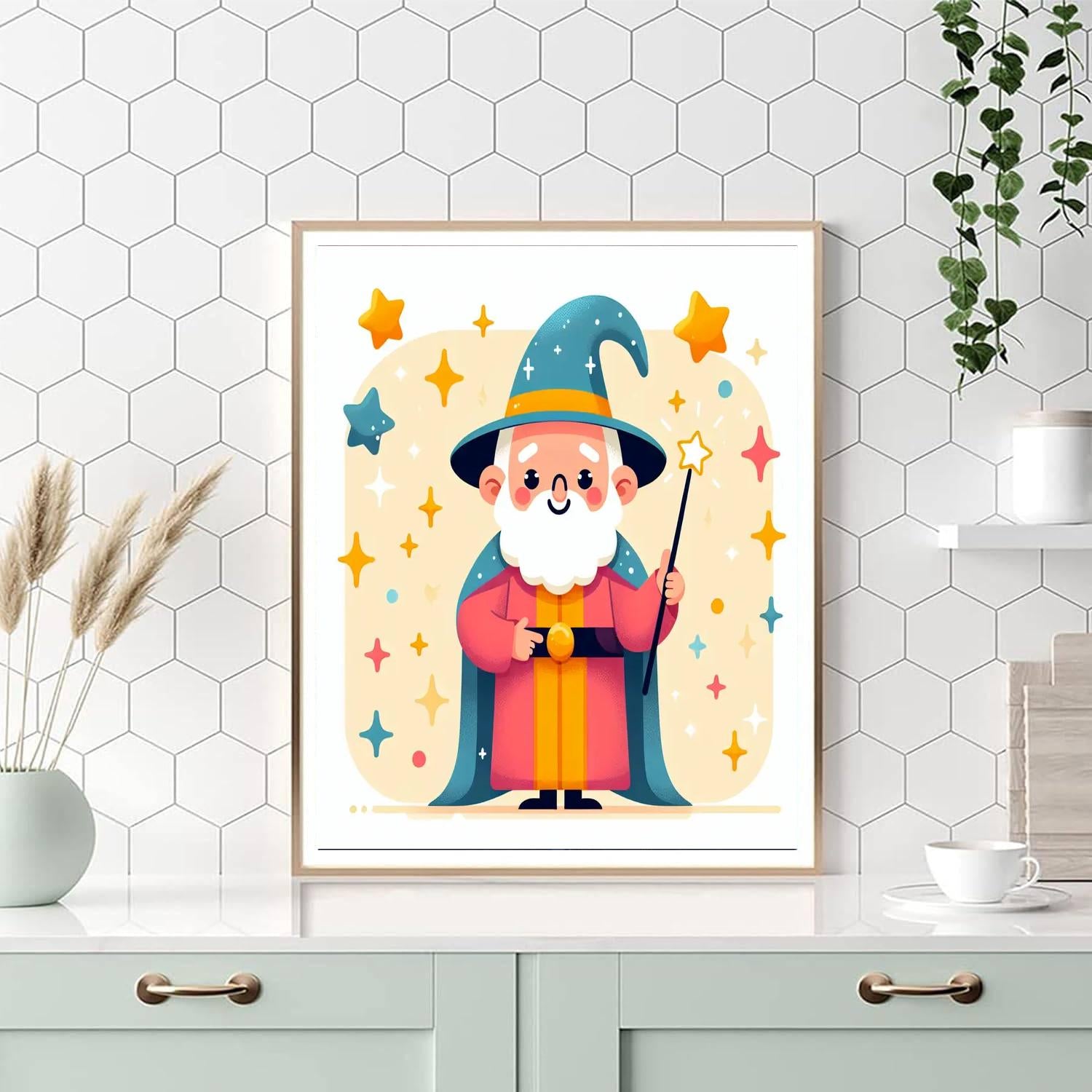 Silly Wizard Paint By Color