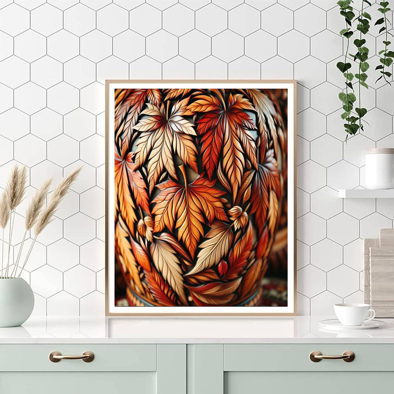 Charmed Harvest Jar Painting Number Kit