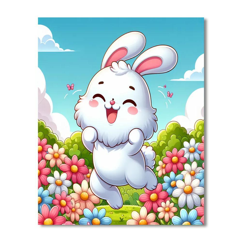 Gleeful Rabbit Paint By Numbers Kits