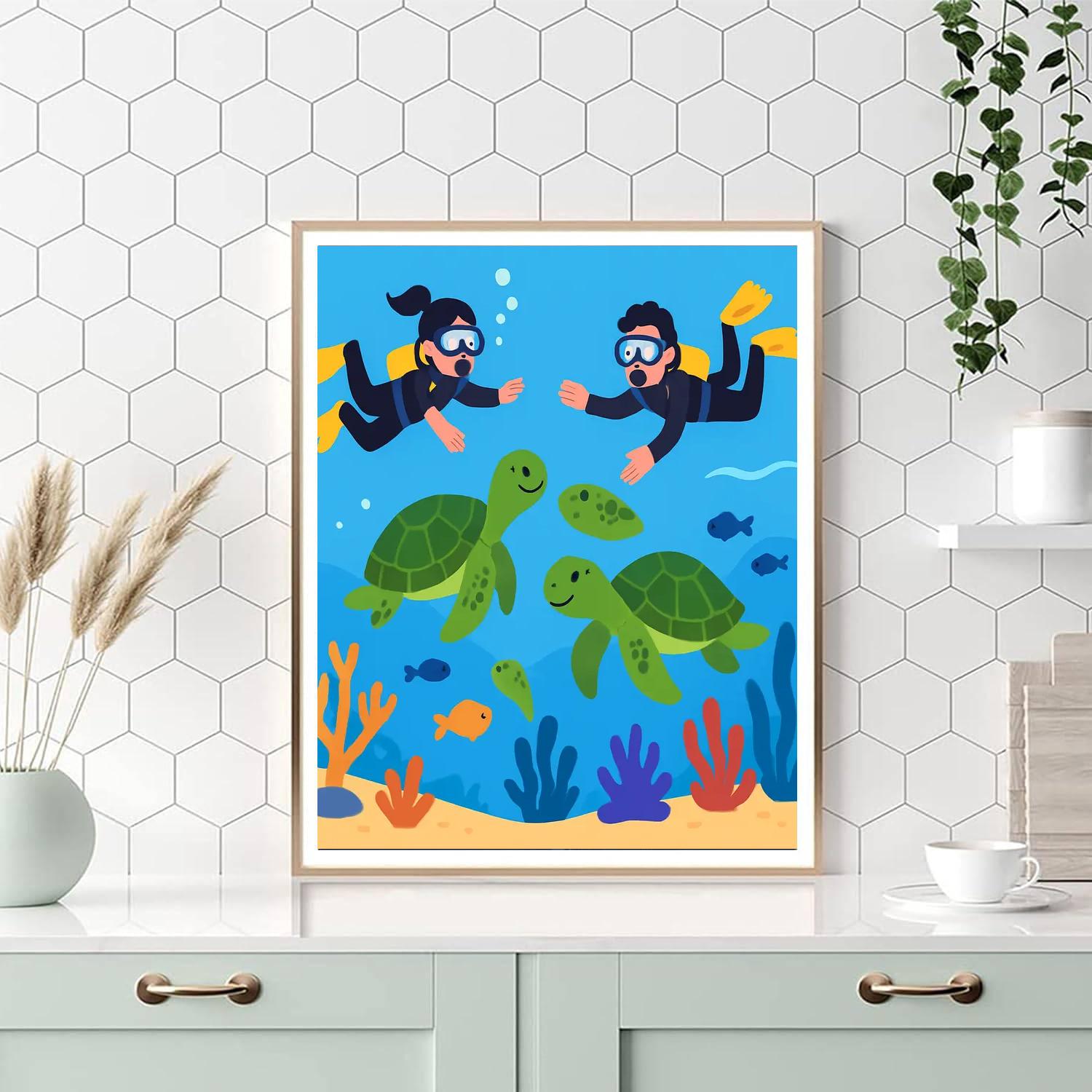 Ocean Conservation Expedition Paint By Numbers Kits