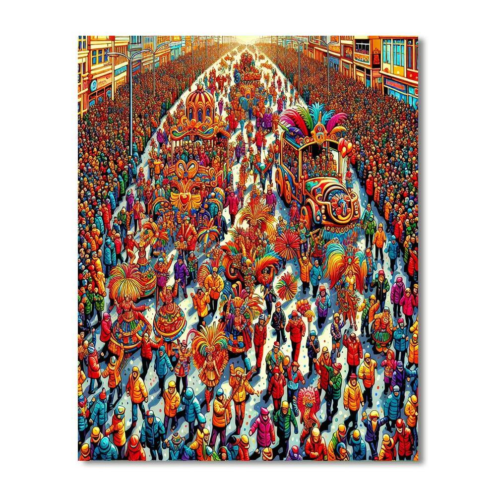Mardi Gras - Germany Paint By Color