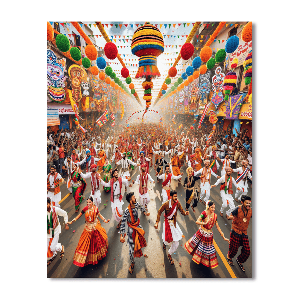 Karnataka Rajyotsava - India DIY Paint By Numbers