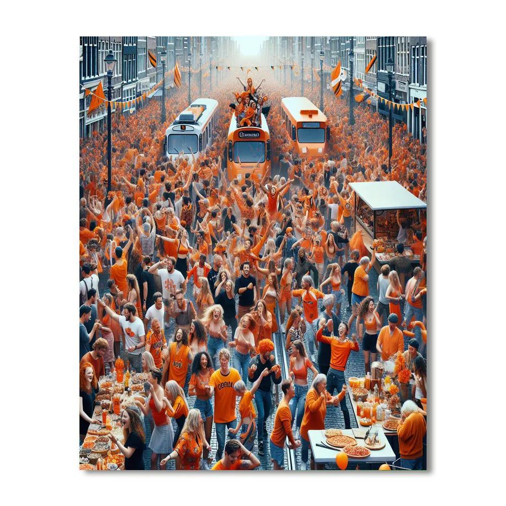 King’s Day DIY Paint By Numbers