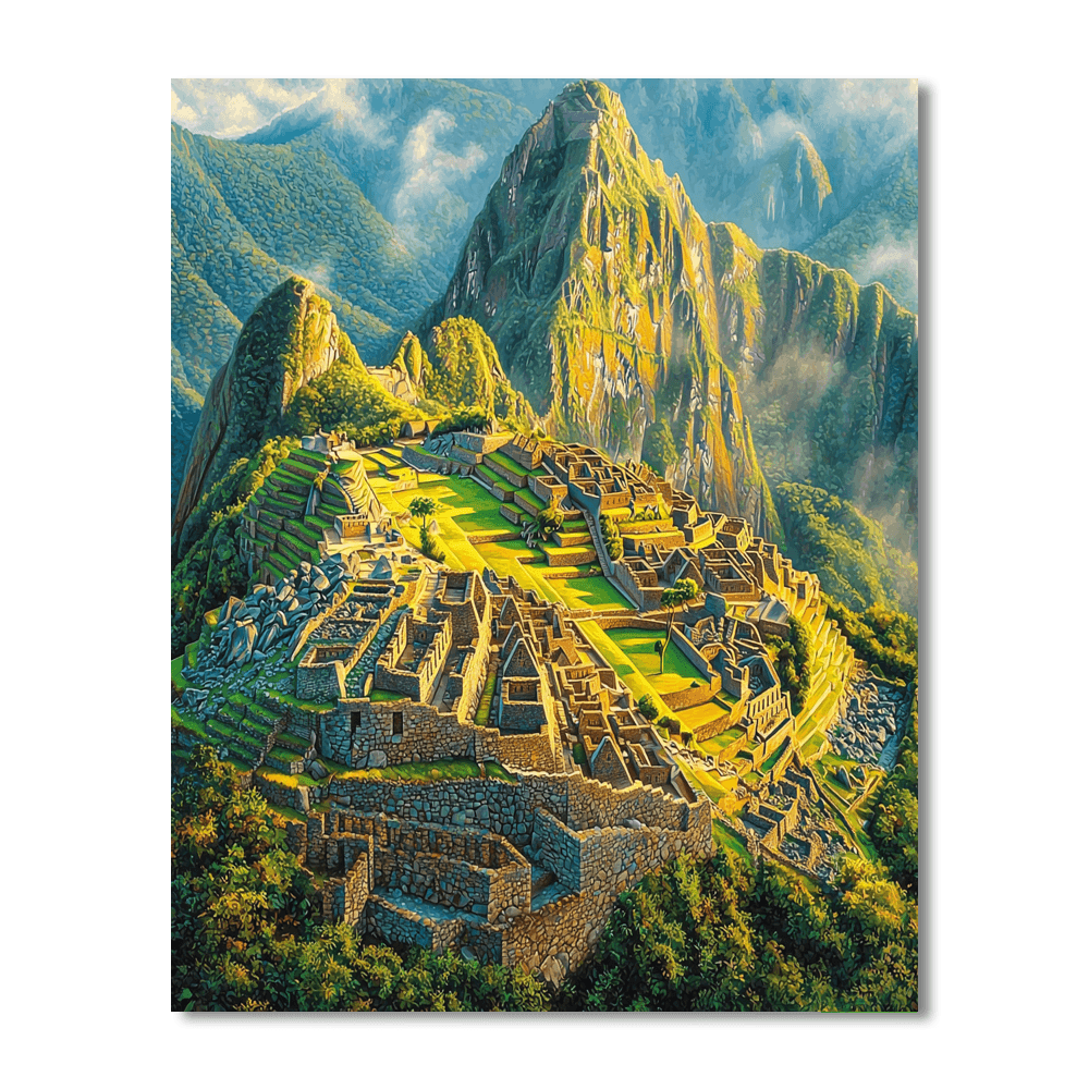 Machu Picchu - Cusco Region Paint By Numbers