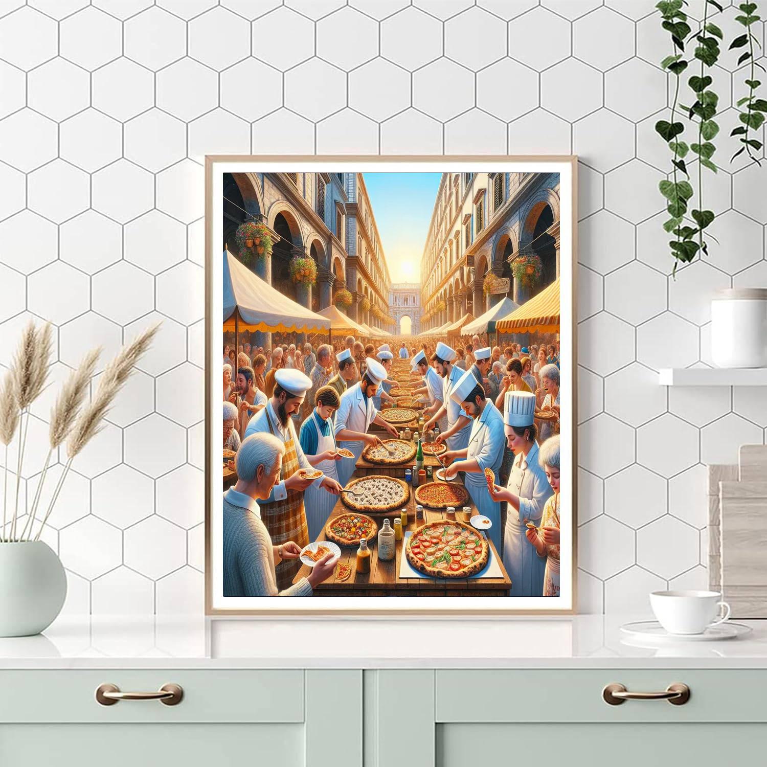 Pizzafest - Naples Painting Number Kit