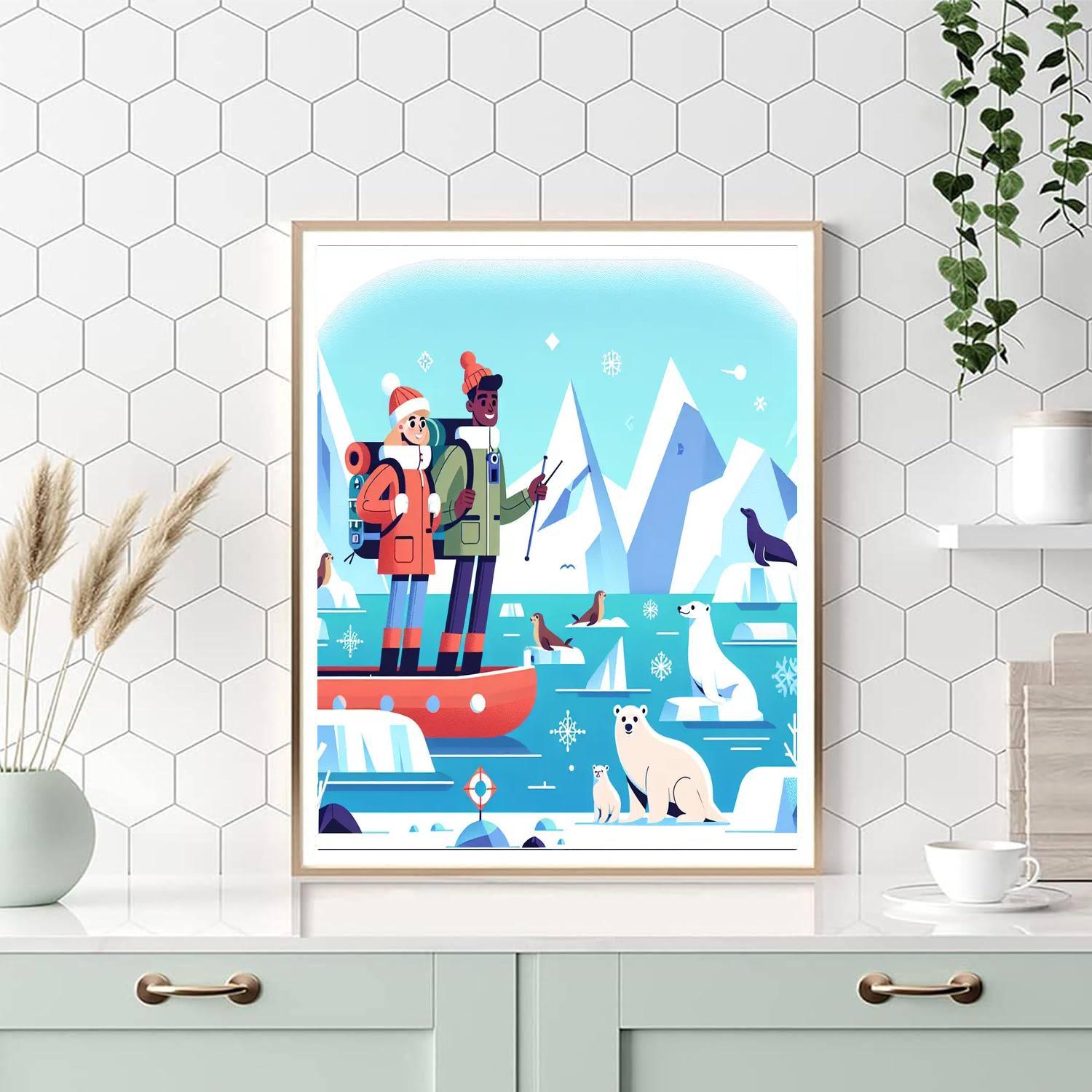 Arctic Expedition Quest Paint By Number