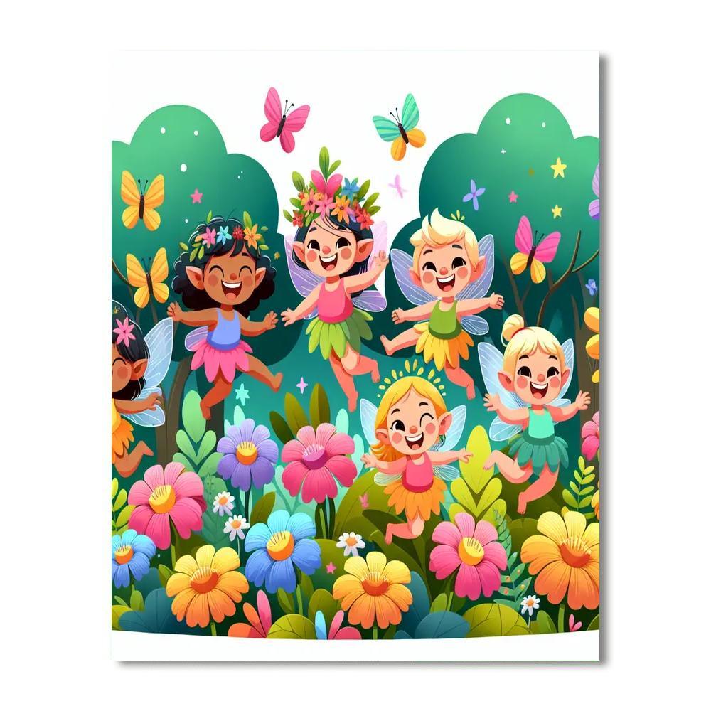 Fun With Fairies Numbered Painting Kits