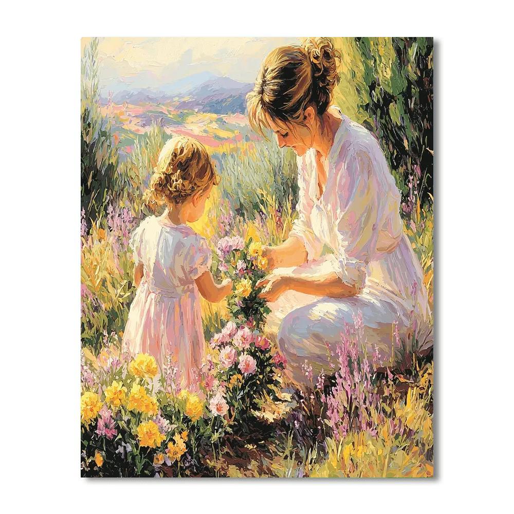 Motherly Garden DIY Paint By Numbers