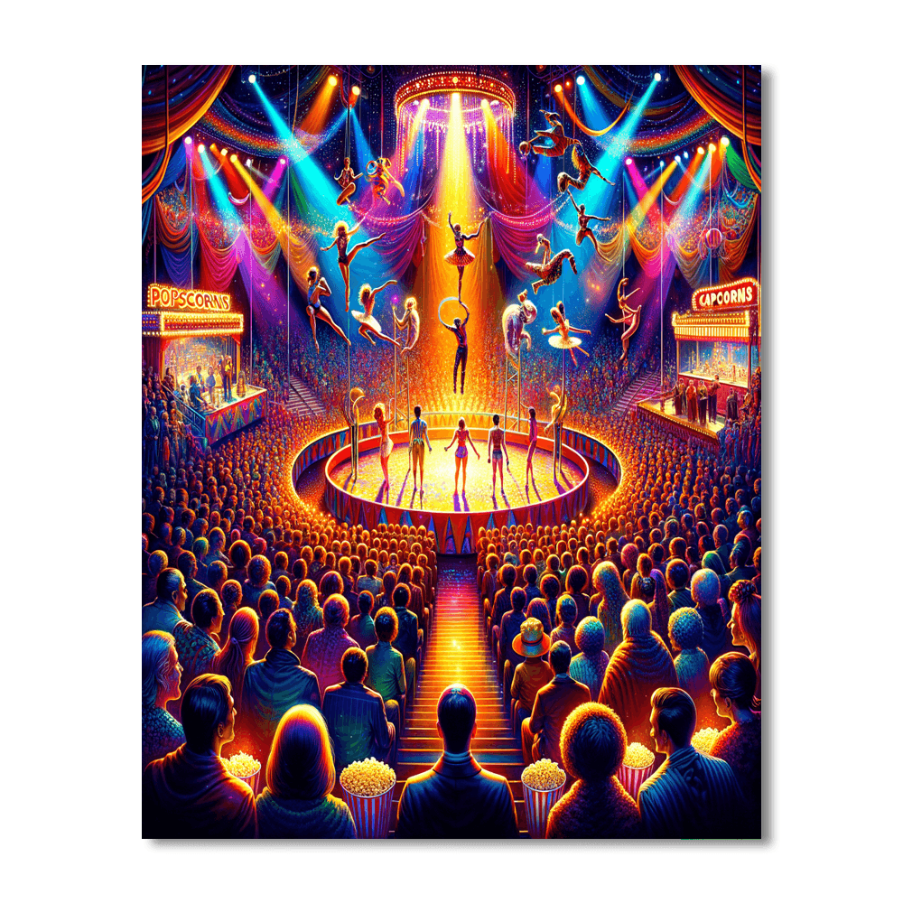 The International Circus Festival - Monaco Paint By Number