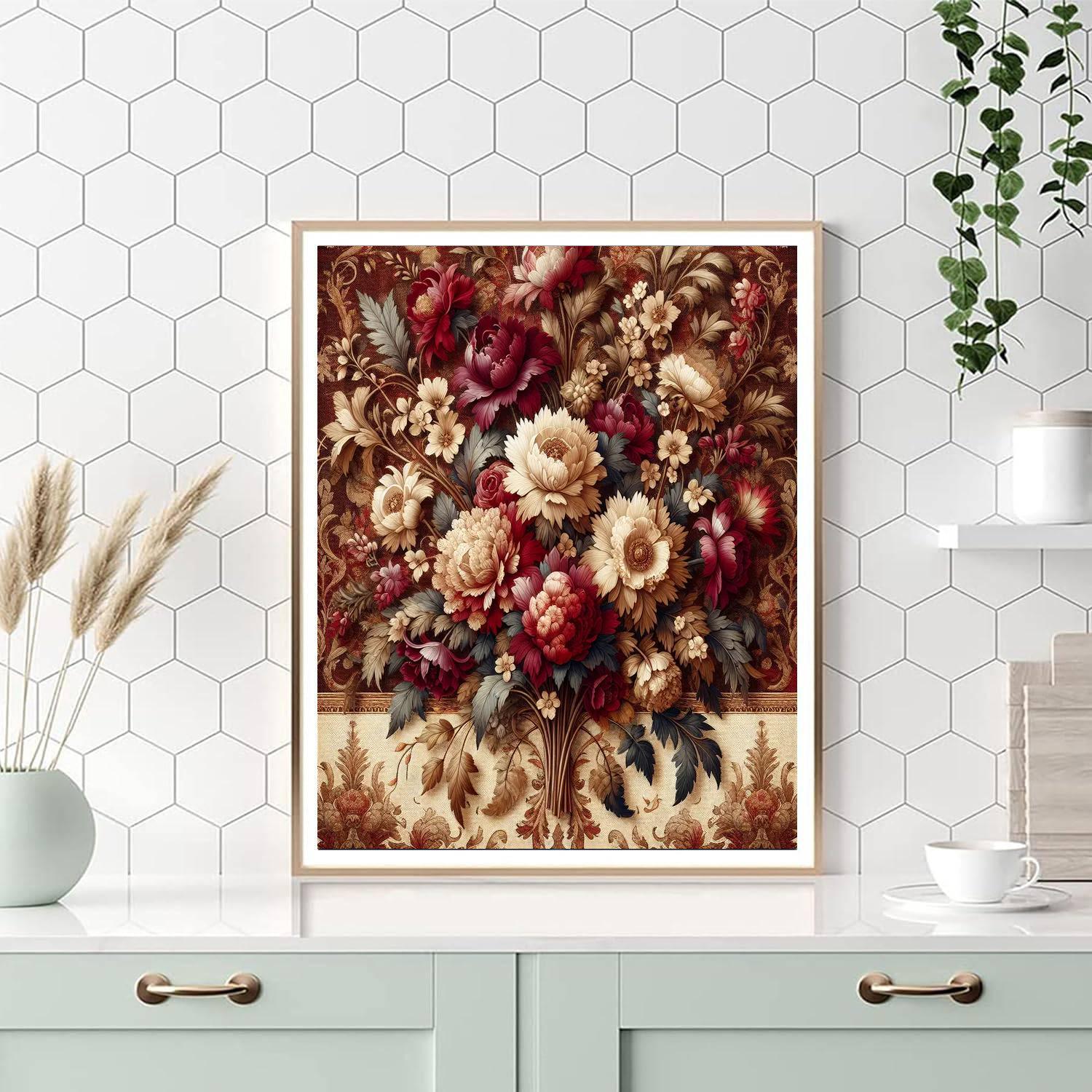 Victorian Blossom Charm Paint By Number