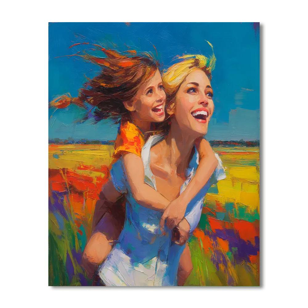 Love Blossoms Number Painting