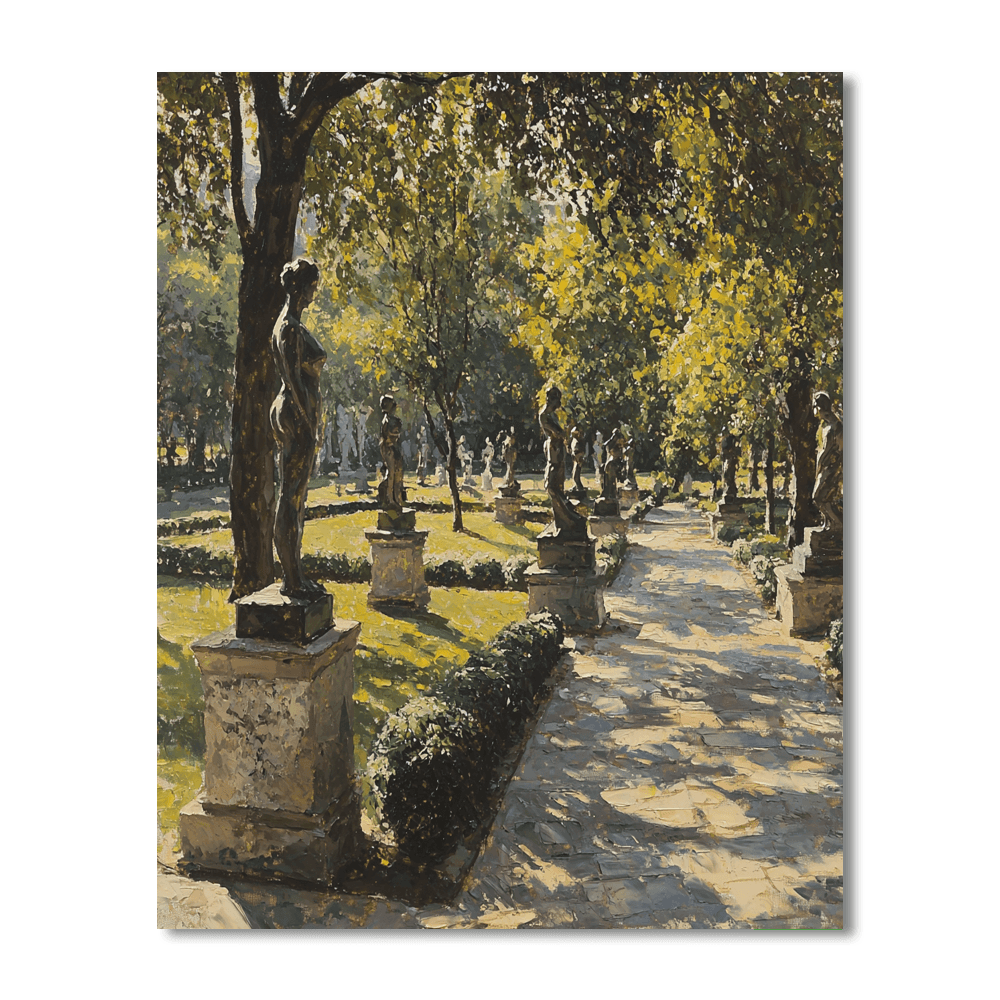 Oslo's Vigeland Sculpture Park Paint By Numbers Kits