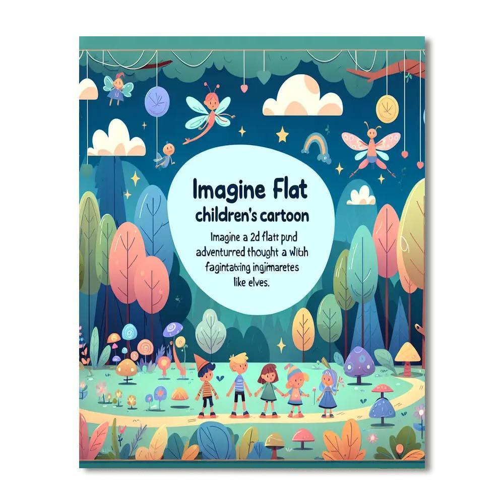 Magic Of The Enchanted Forest Paint By Numbers Art