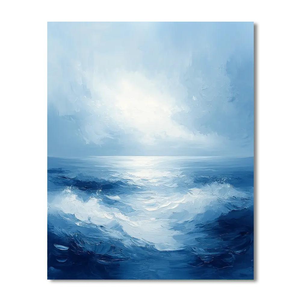 Frida Kahlo Inspired Waves Of Introspection  Paint By Numbers Art